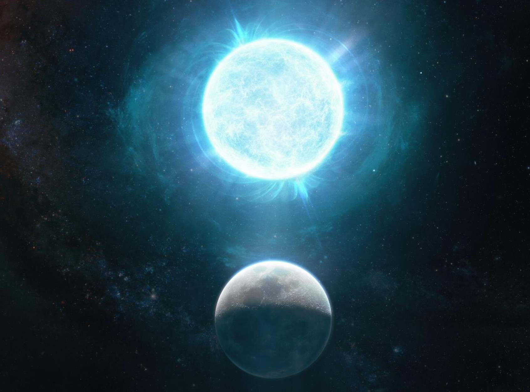 Βρέθηκε το μικρότερο άστρο – λευκός νάνος! Μέγεθος σελήνης και μάζα… μεγαλύτερη απ’ τον ήλιο (pic)