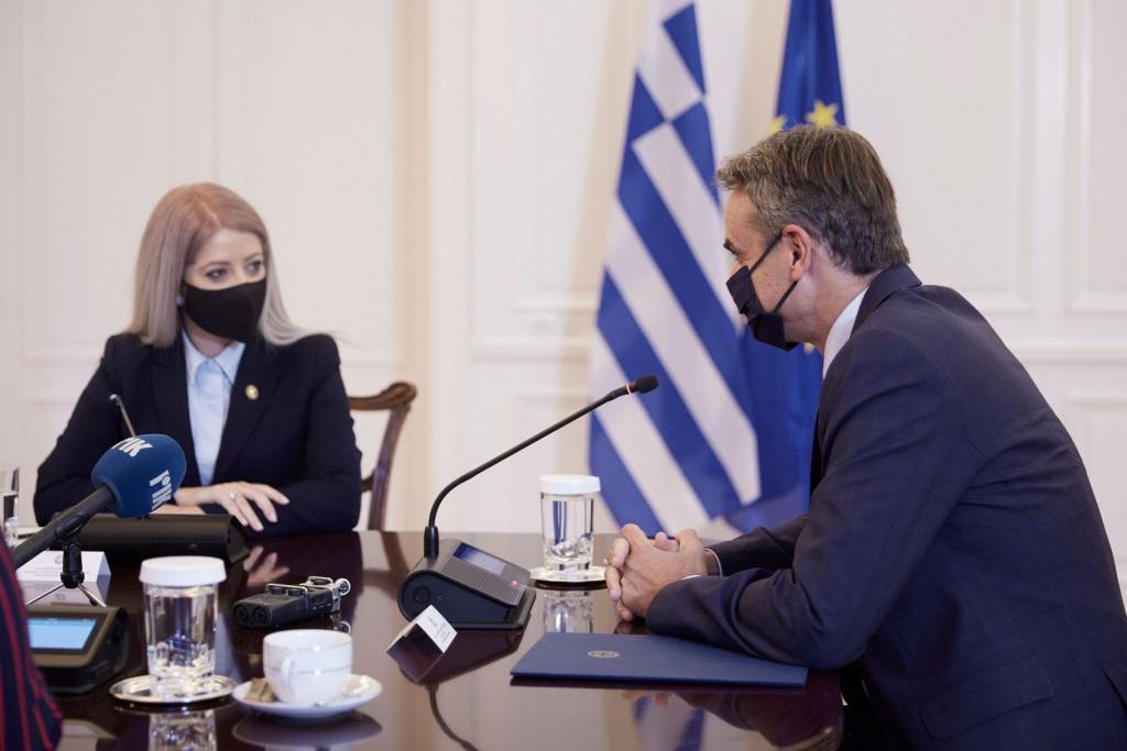 Μητσοτάκης – Ελλάδα και Κύπρος απόλυτα συντονισμένες για να απαντήσουν στις προκλήσεις της Τουρκίας – Συνάντηση με την πρόεδρο της Κυπριακής Βουλής
