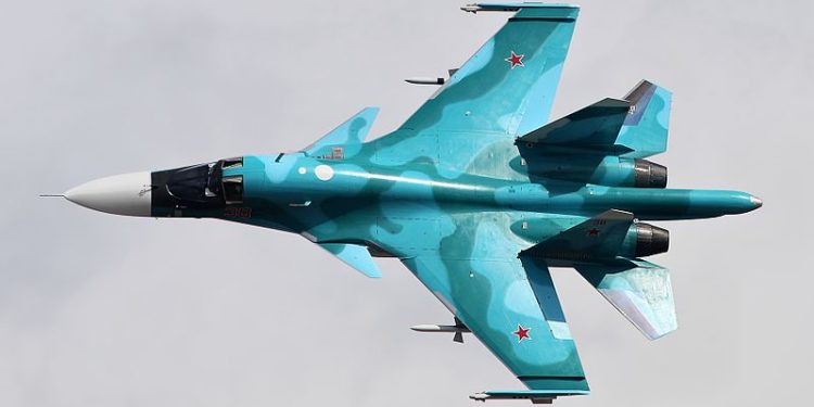 Su-34: Σε χαντάκι κατέληξε το ρωσικό μαχητικό μετά από ατύχημα [vid]