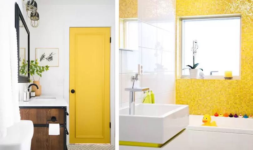 Μπάνιο: Ιδανικό μέρος για να προσθέσετε έντονο χρώμα στο σπίτι σας