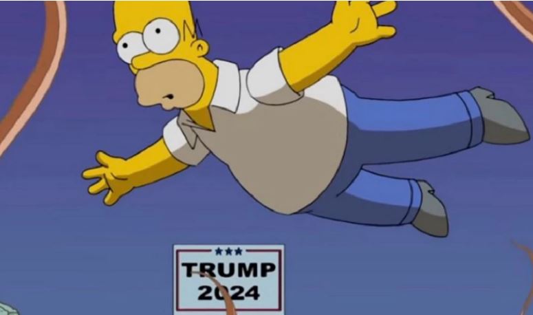 Simpsons: Είχαν «προβλέψει» την υποψηφιότητα του Ντόναλντ Τραμπ για το 2024