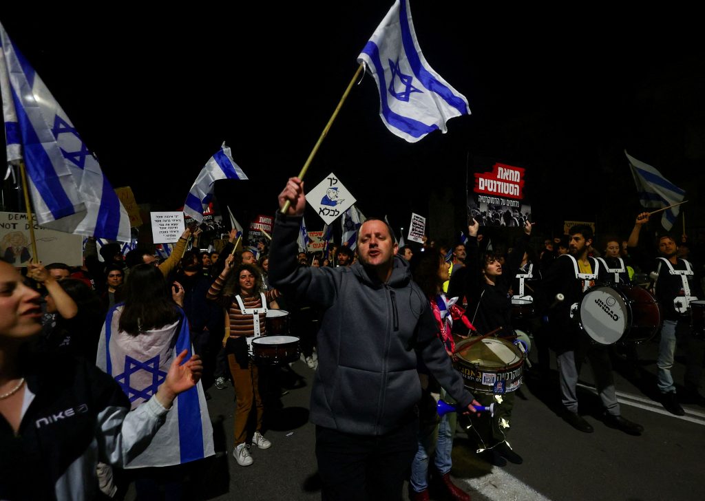 Ισραήλ: Μαζικές διαδηλώσεις κατά της δικαστικής μεταρρύθμισης του Νετανιάχου