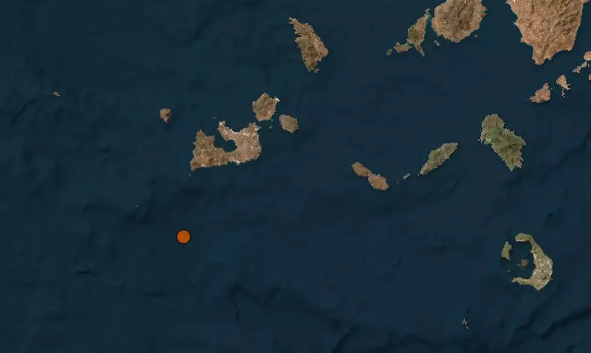 Σεισμός 3,3 Ρίχτερ κοντά στη Μήλο – Στη θάλασσα το επίκεντρο